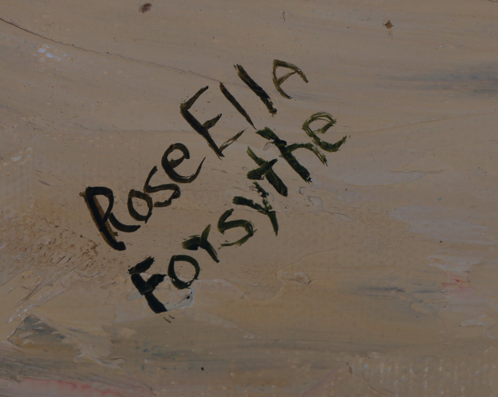 Rose Ella Forsythe Original Signed Still Life Painting