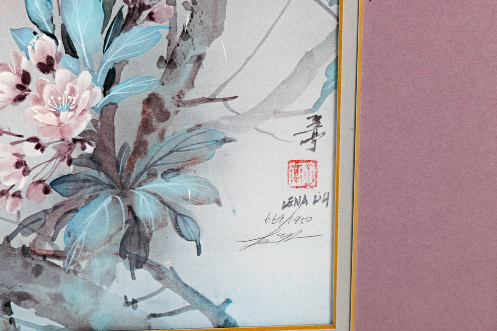Pair of Signed Limited Edition Lena Liu Prints