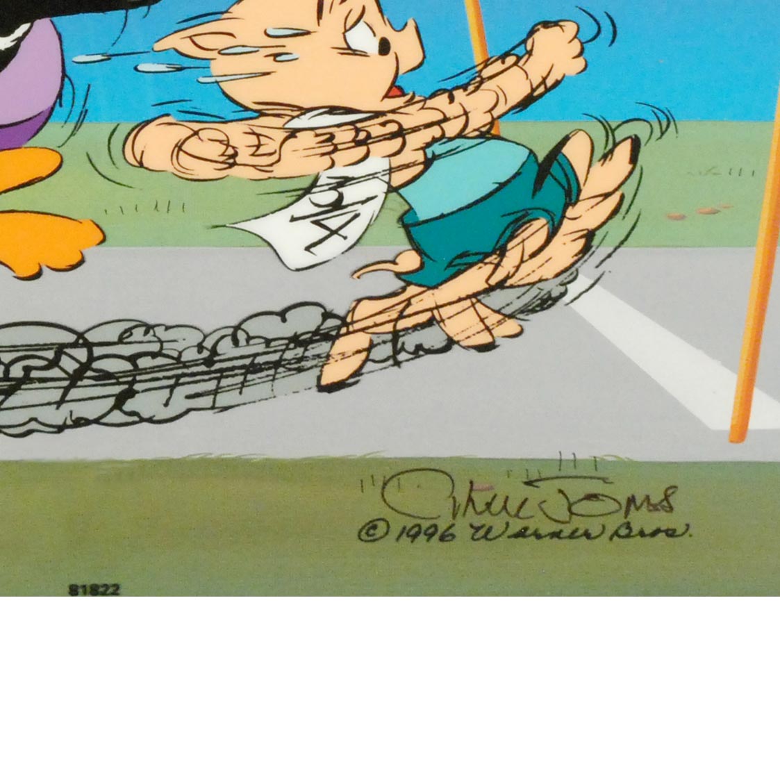 Chuck Jones "Sausage Factory" Numbered and Signed Cel