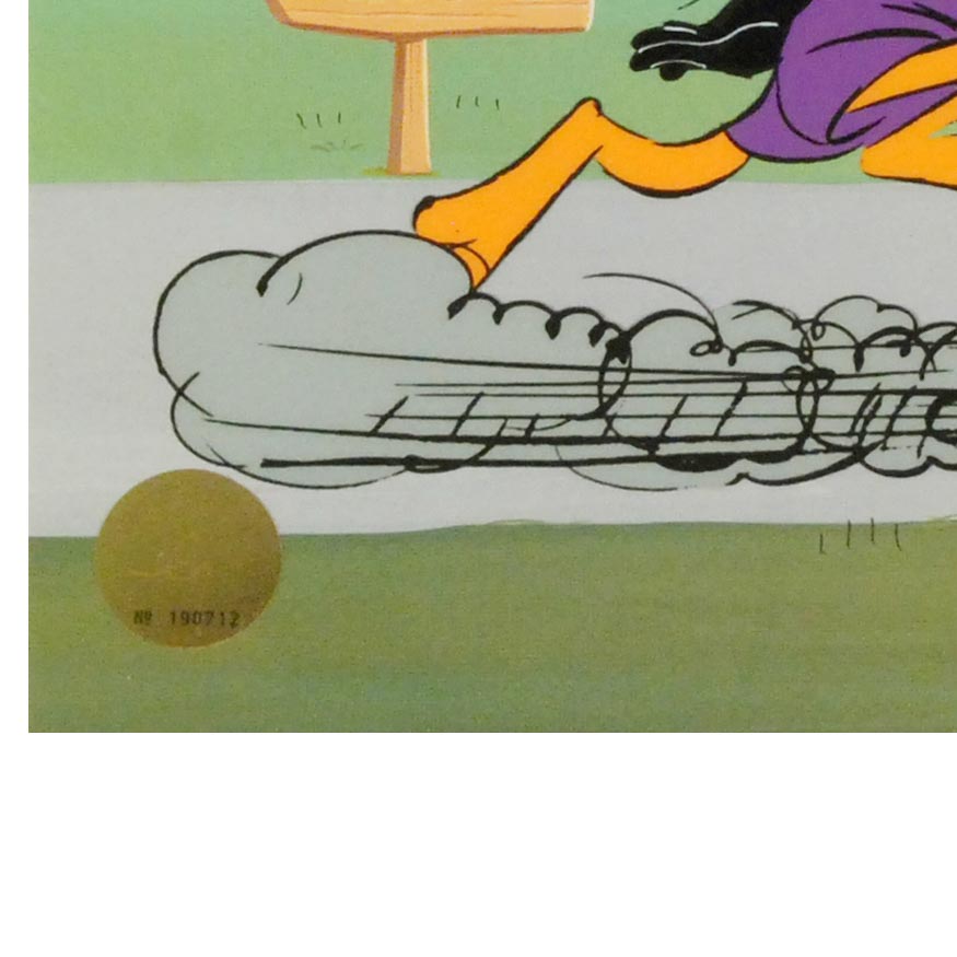 Chuck Jones "Sausage Factory" Numbered and Signed Cel