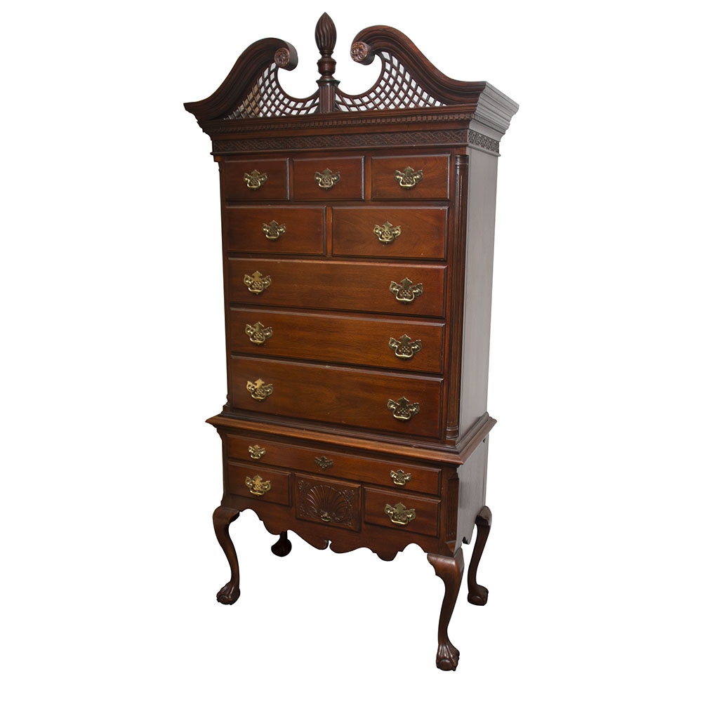 American Drew Highboy Dresser