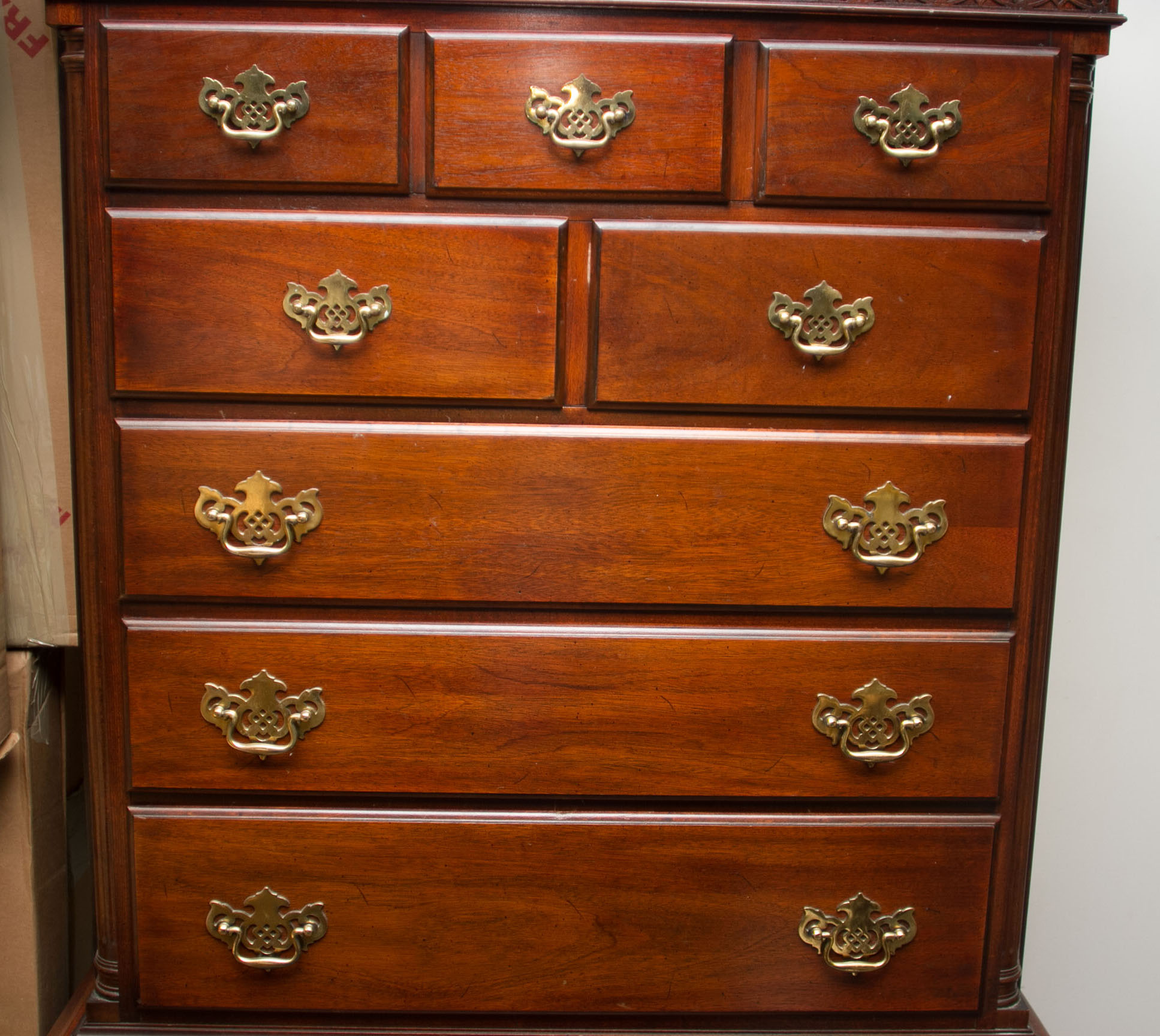 American Drew Highboy Dresser