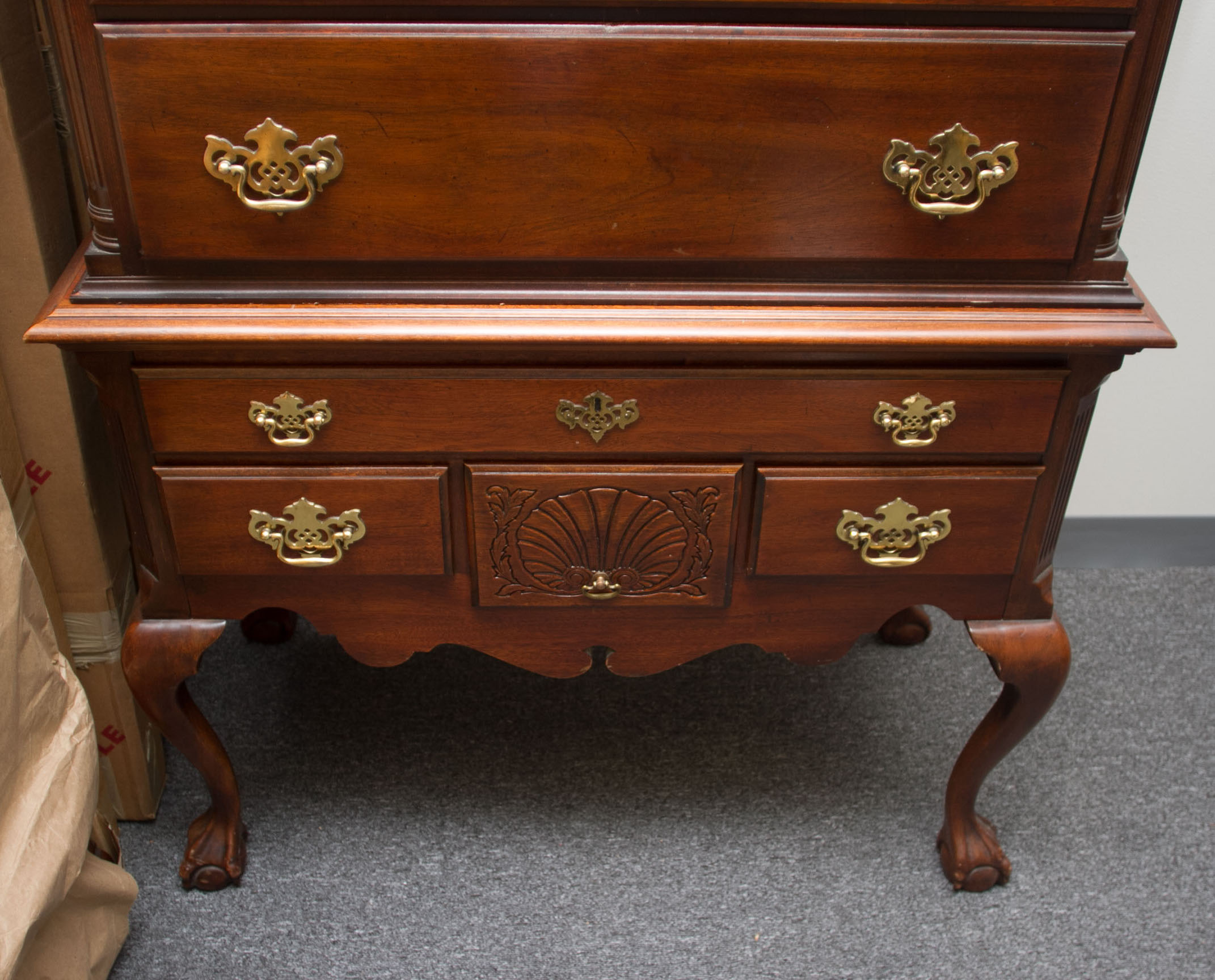 American Drew Highboy Dresser