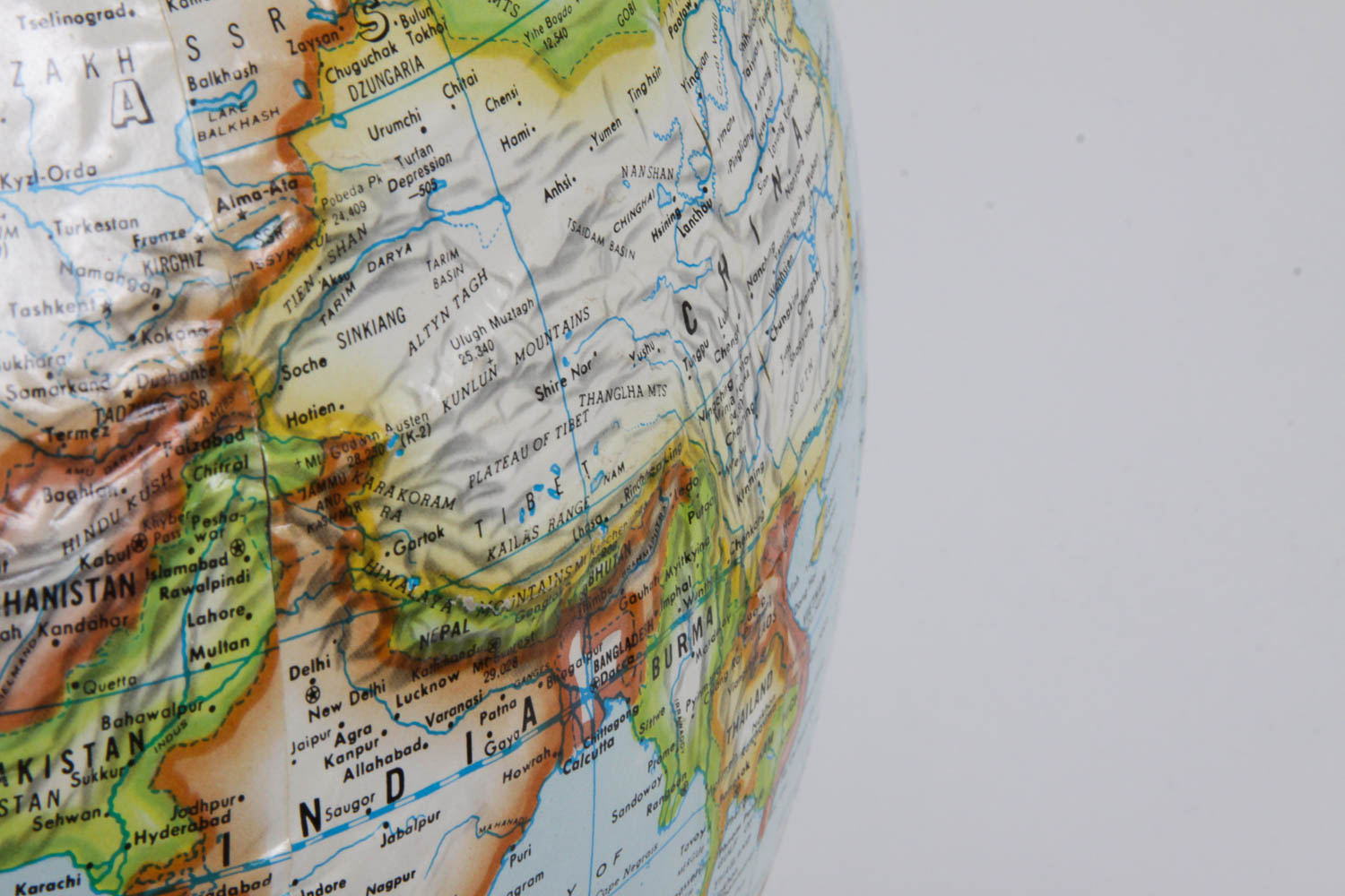 Vintage Rand McNally Political Globe