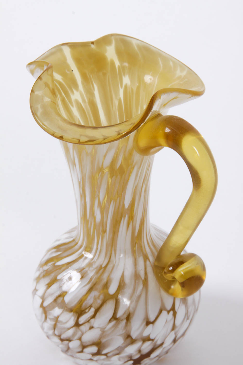 Pair of Decorative Glass Vessels