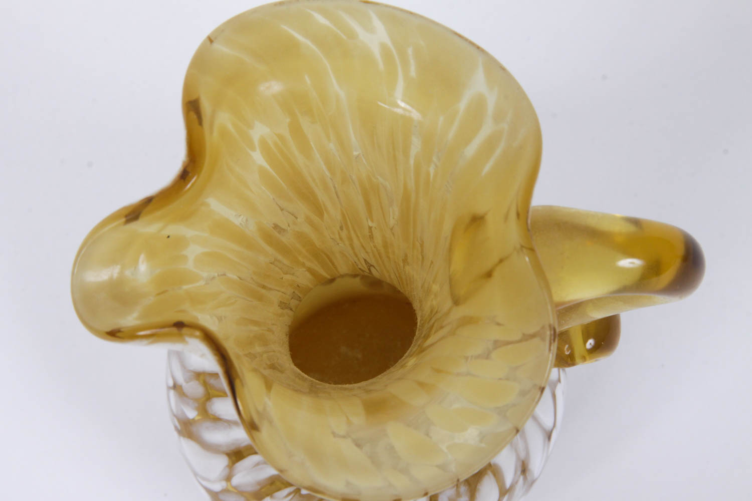 Pair of Decorative Glass Vessels