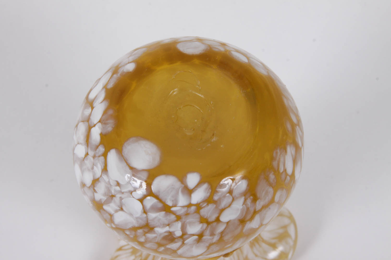 Pair of Decorative Glass Vessels