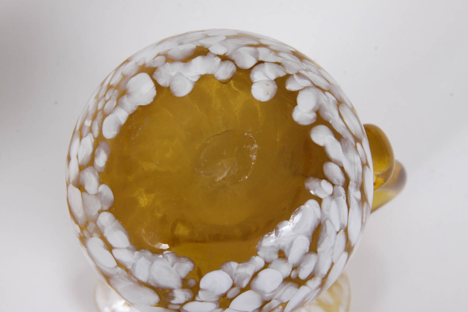 Pair of Decorative Glass Vessels