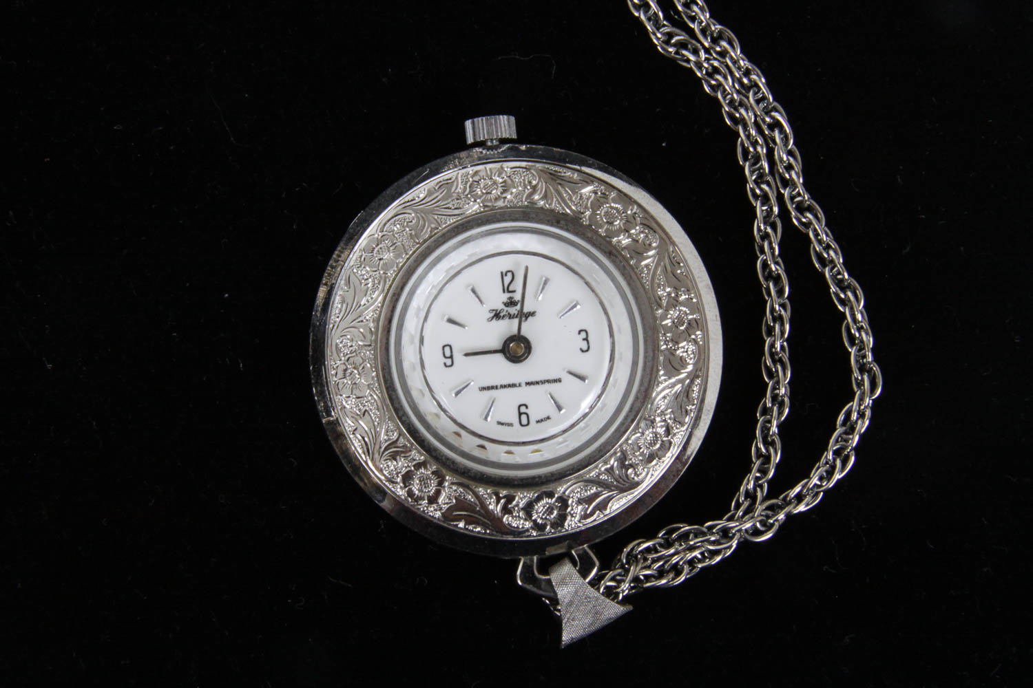 Pair of Pocket Watch Necklaces