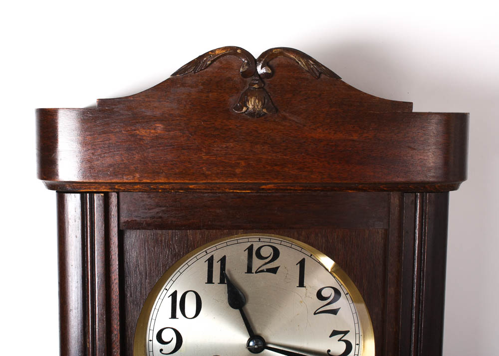 Vintage Friedrich Mauthe Divina Gong Wall Clock