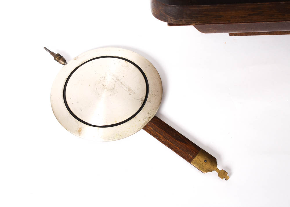 Vintage Friedrich Mauthe Divina Gong Wall Clock