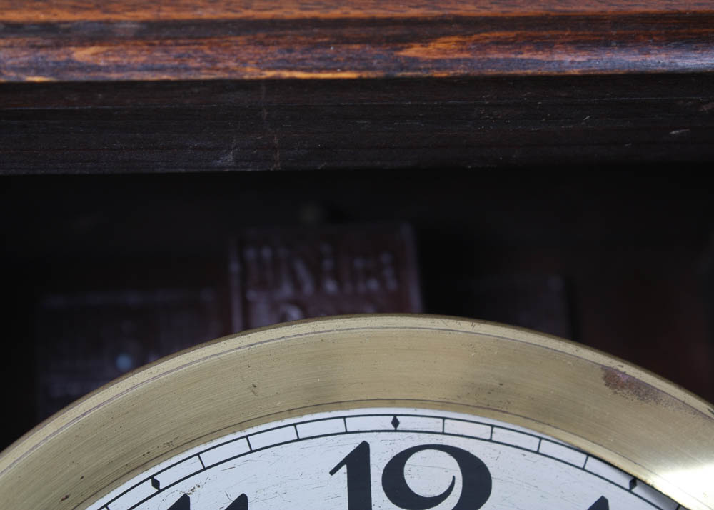 Vintage Friedrich Mauthe Divina Gong Wall Clock