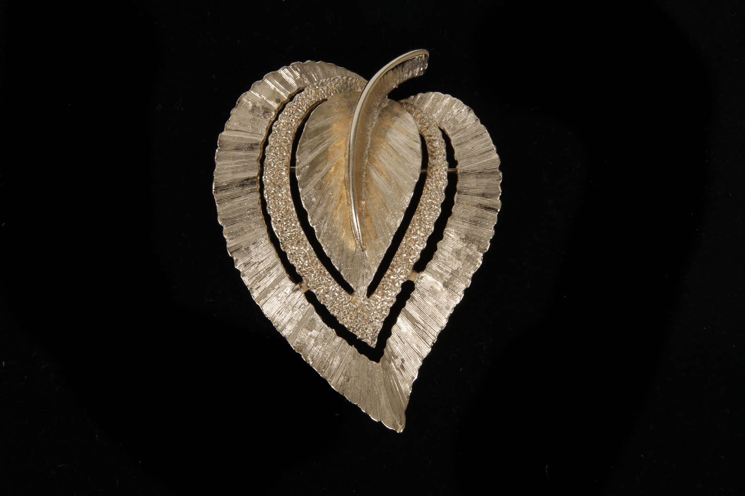 Three Costume Jewelry Brooches