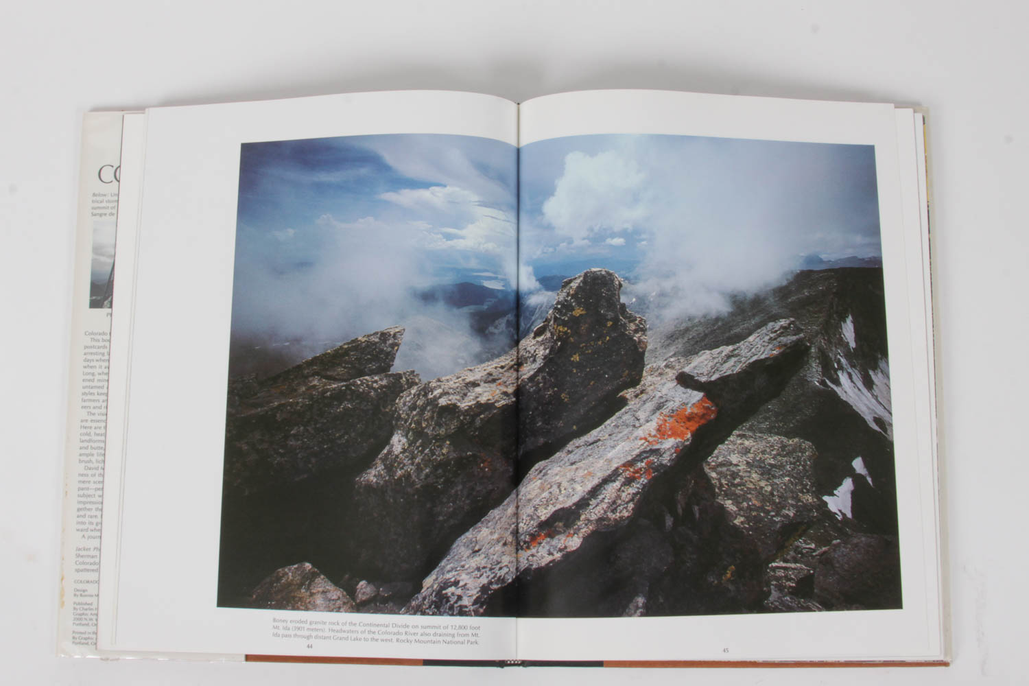 Pair of Colorado Photography Theme Hardcover Books