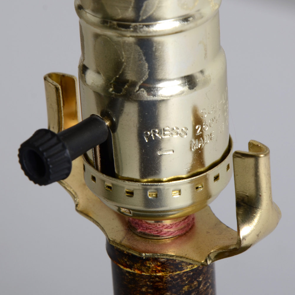 Ceramic Drip-Glaze Table Lamp