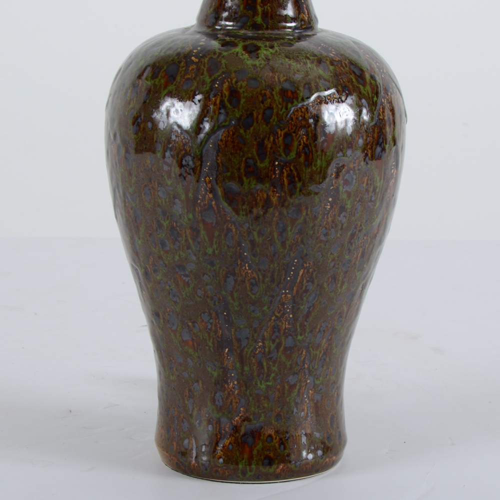 Ceramic Drip-Glaze Table Lamp