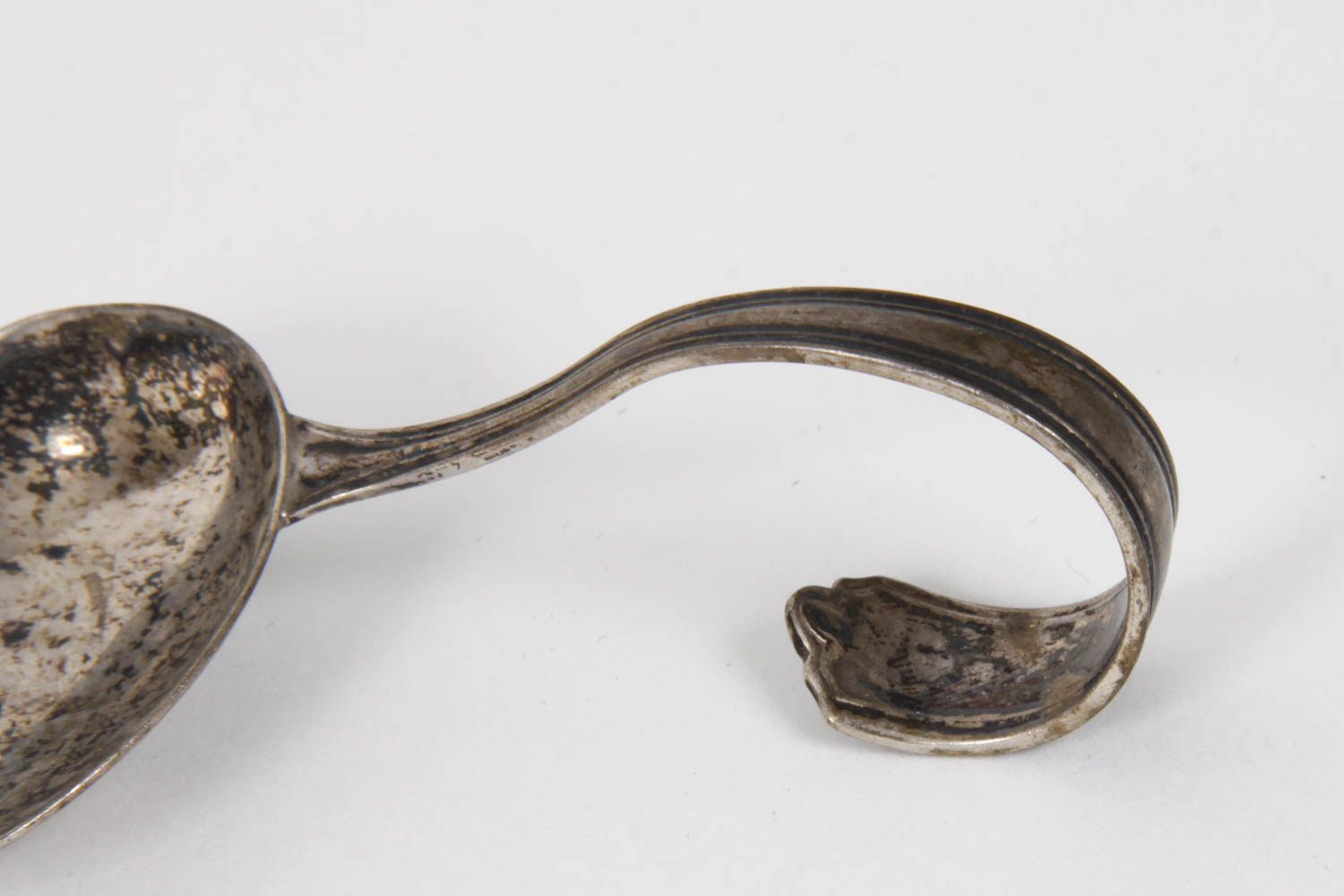 Antique Webster Sterling Silver Medicine Spoon