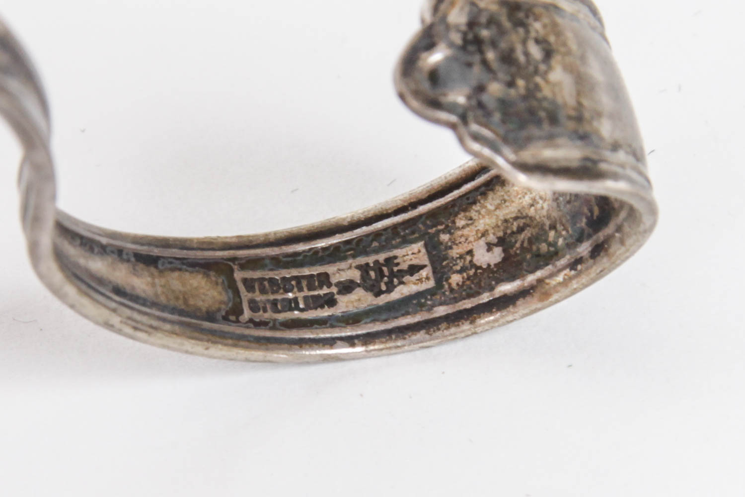 Antique Webster Sterling Silver Medicine Spoon