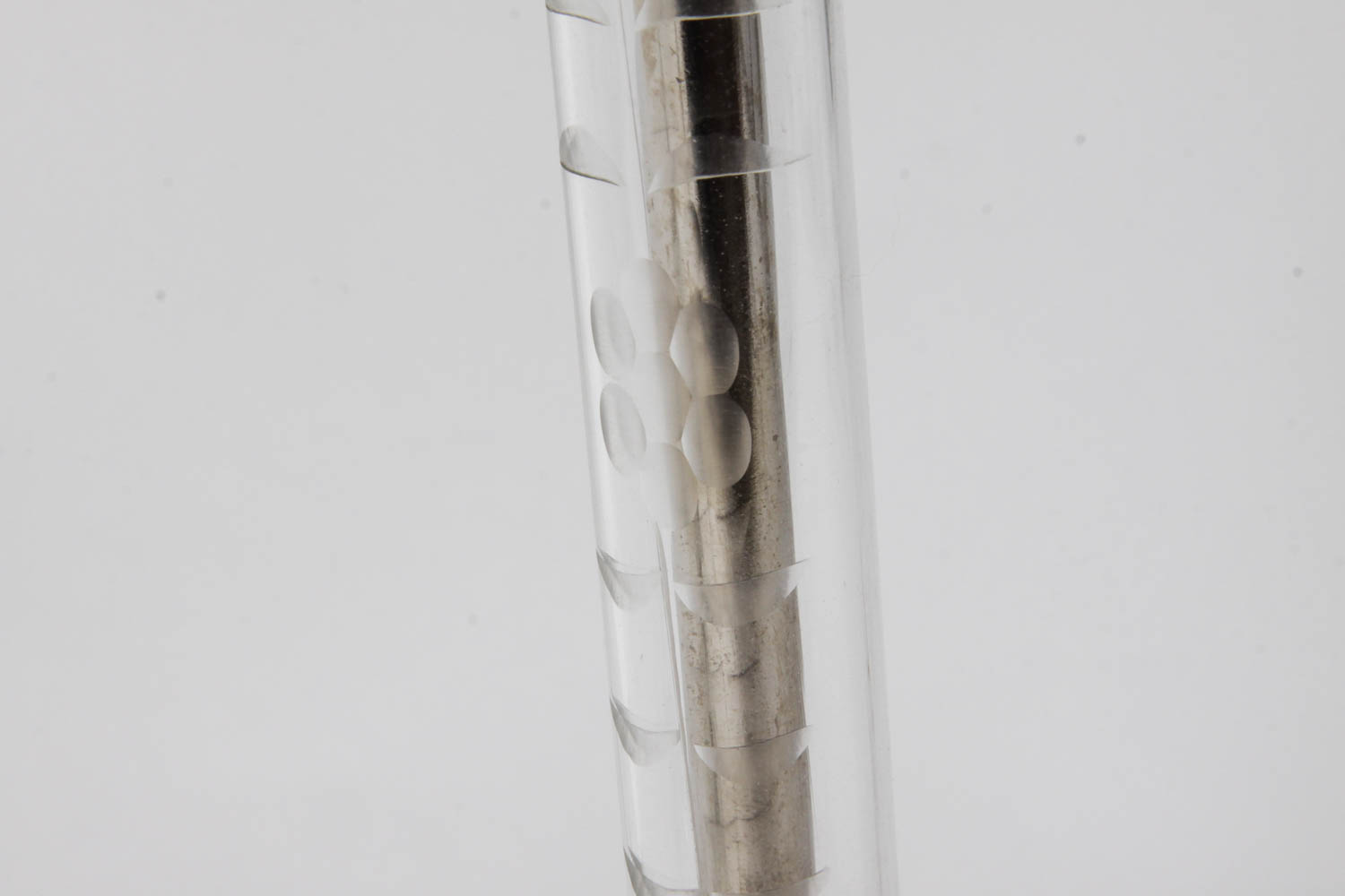 Pair of Glass and Metal Lamps