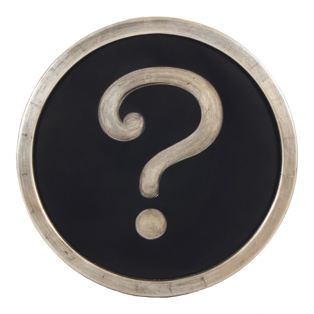 Question Mark Wall Decor