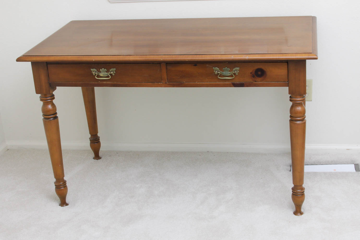 Captain's Desk and Chair by The Pine Shop