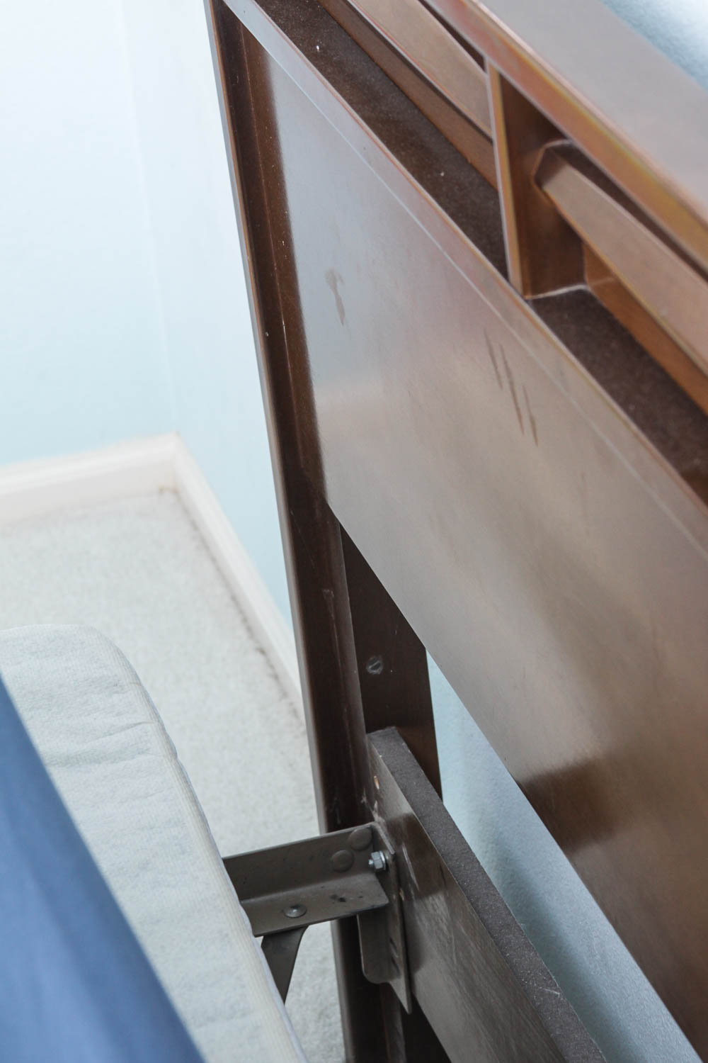 King Size Mid-Century Bed Frame