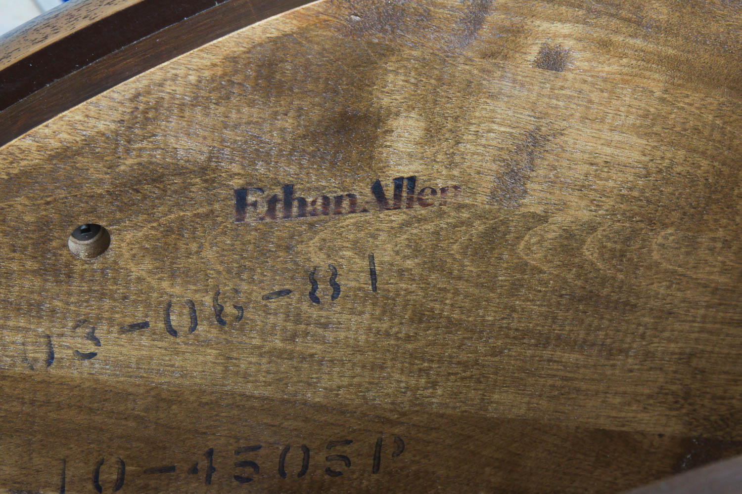 Ethan Allen Desk with Corner Bookcase and Chair