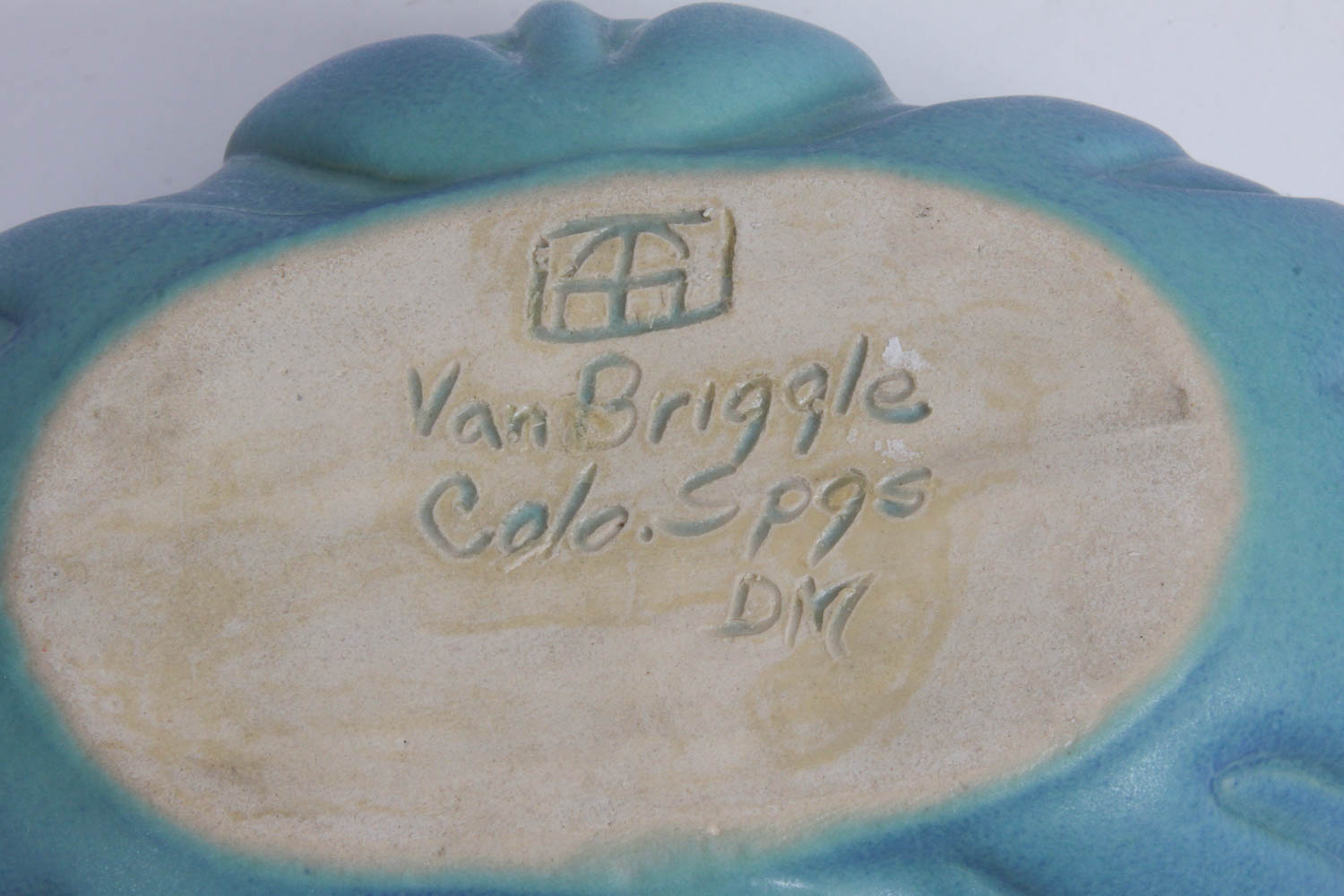 Van Briggle Bowl and Flower Frog