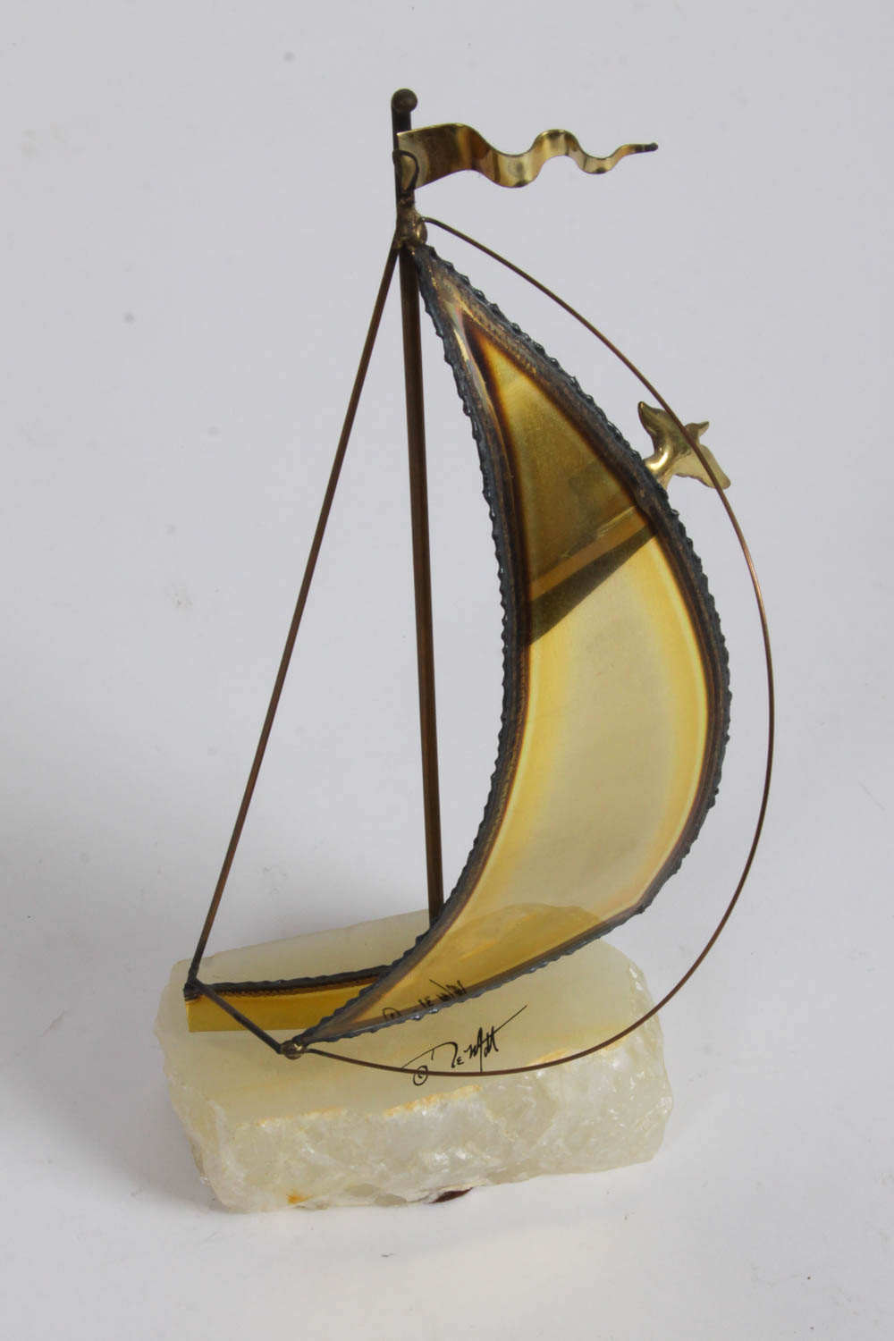 Signed John Demott Nautical Sculpture