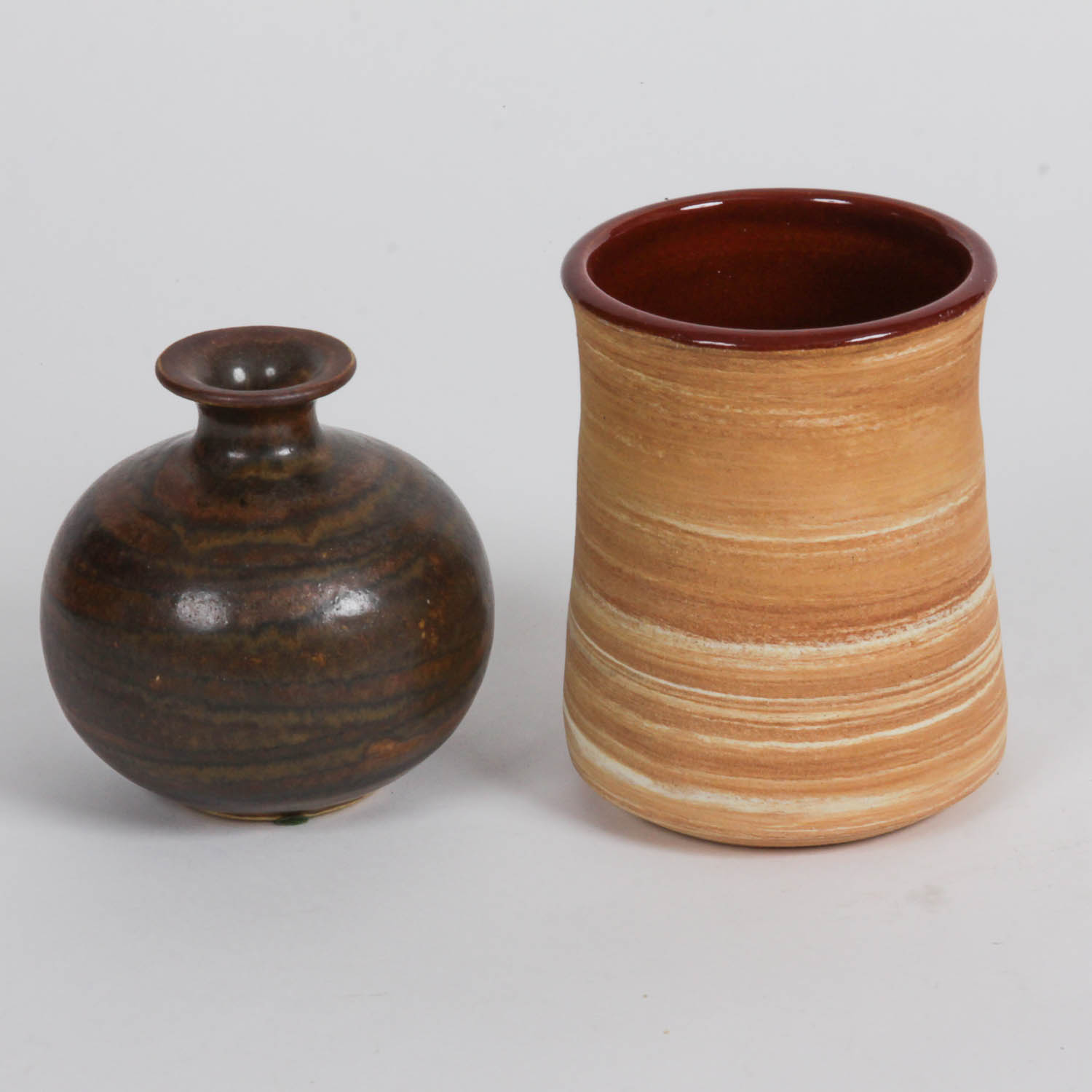 Vintage Hand Turned Pottery Decor