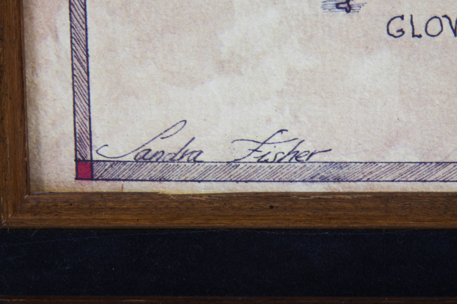 Sandra Fisher Reproduction Map of The Grenadines