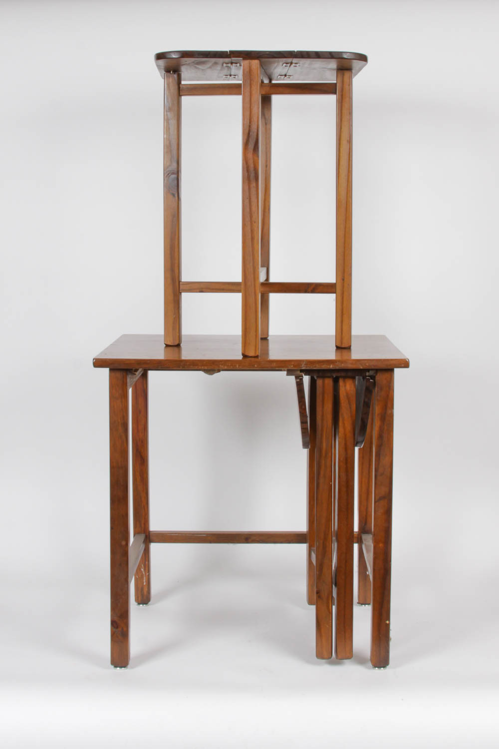 Table with Sliding Miniature Table Inserts