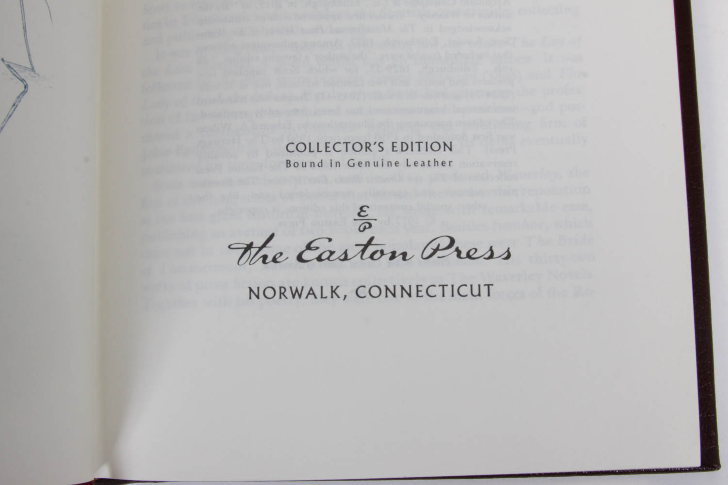 Pair of Easton Press Leather Bound Books