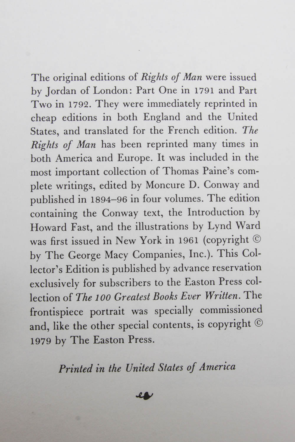 A Vintage Collection of The Easton Press Leather Bound Books