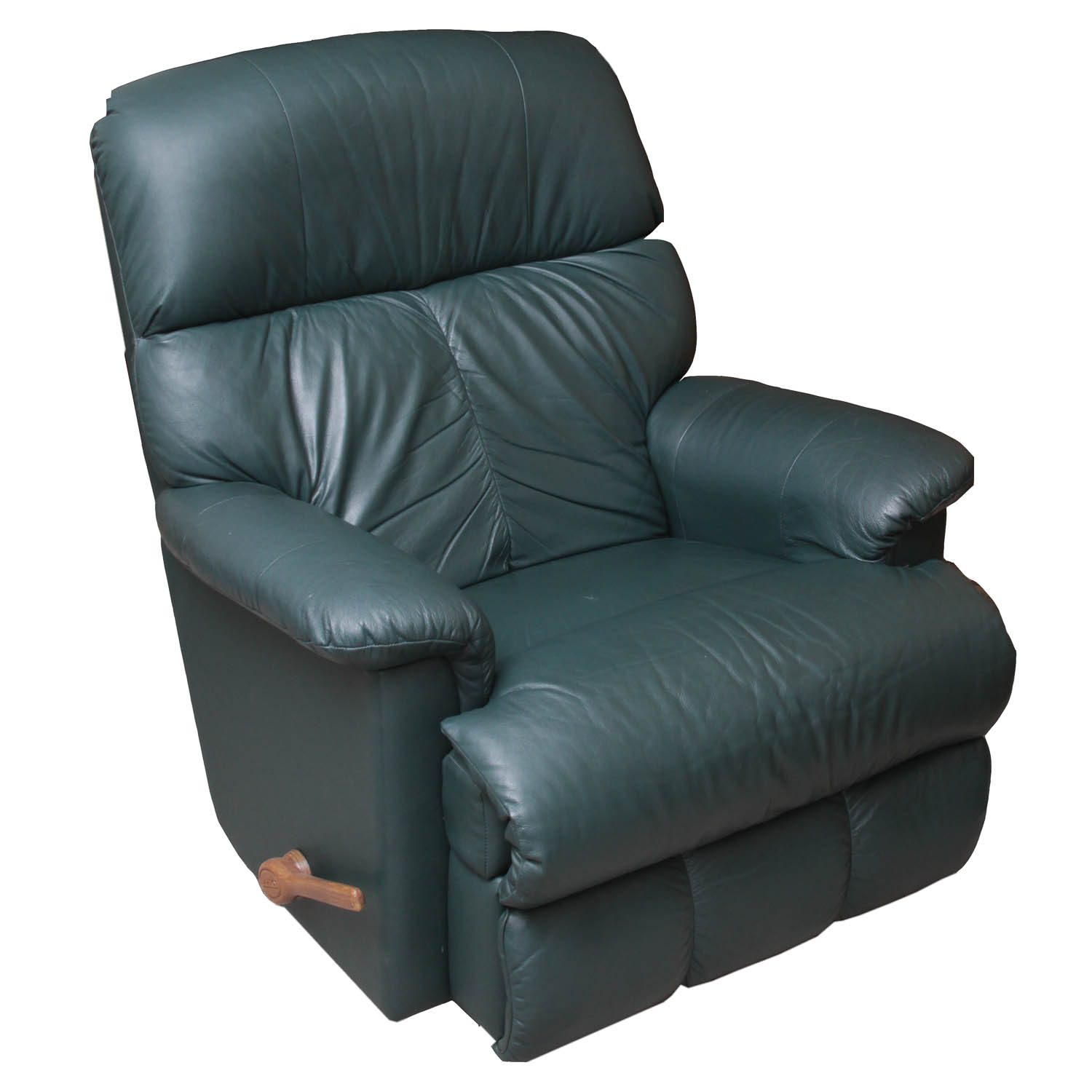 Green Leather La-Z-Boy Recliner