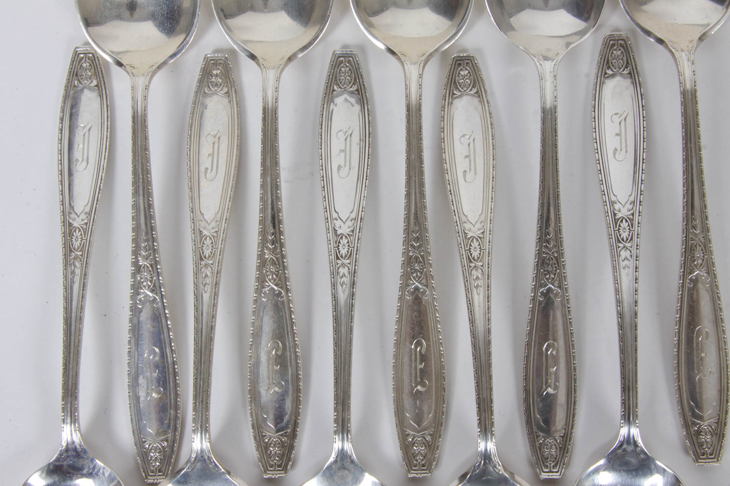 Set of R. Wallace & Sons "Juliet" Sterling Silver Flatware