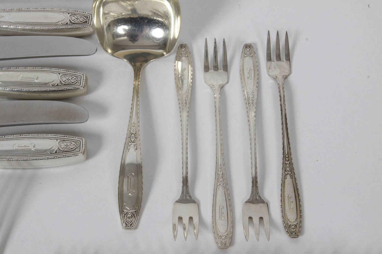 Set of R. Wallace & Sons "Juliet" Sterling Silver Flatware