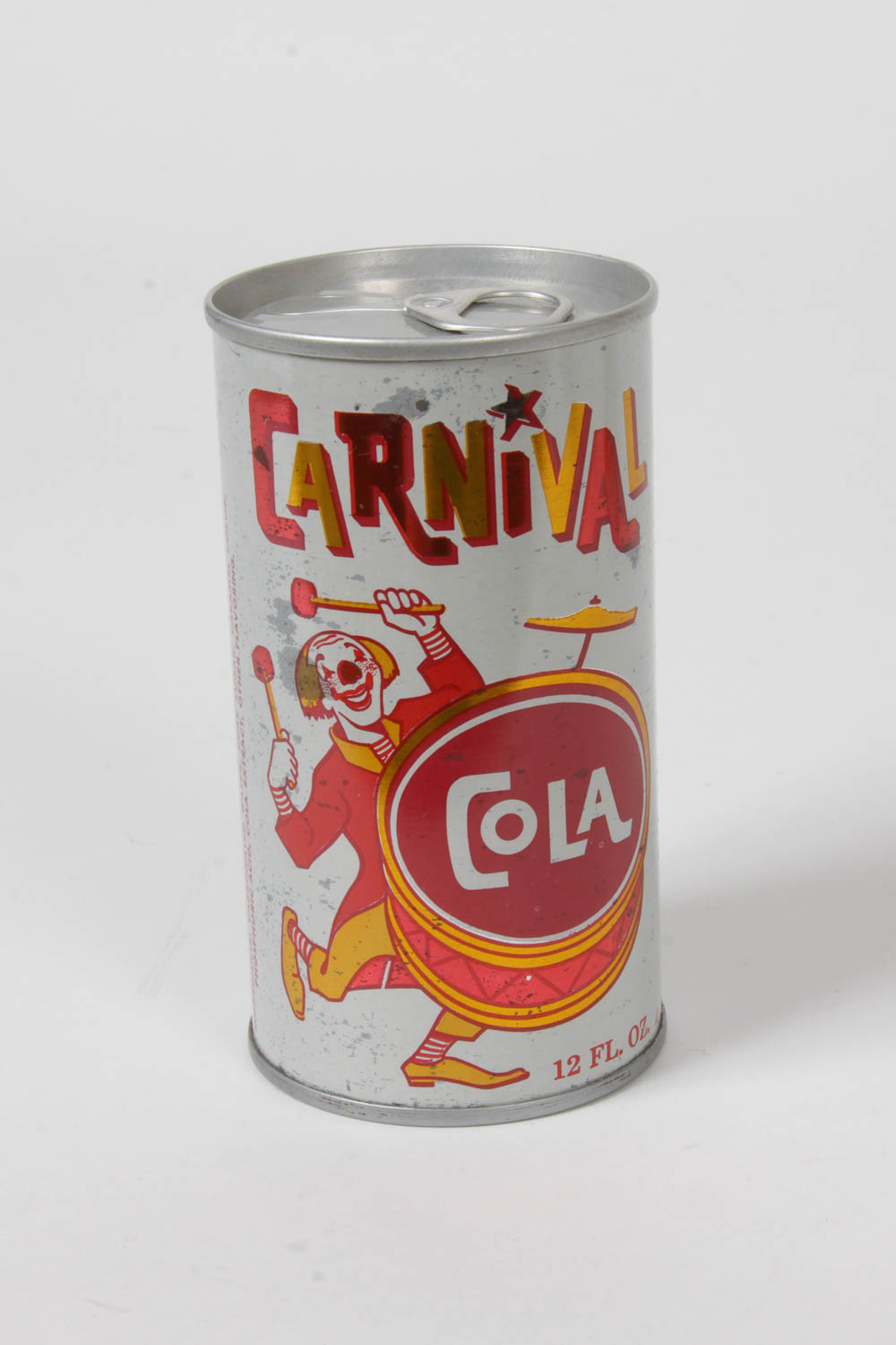 Collection of Vintage Carnival Soda Cans