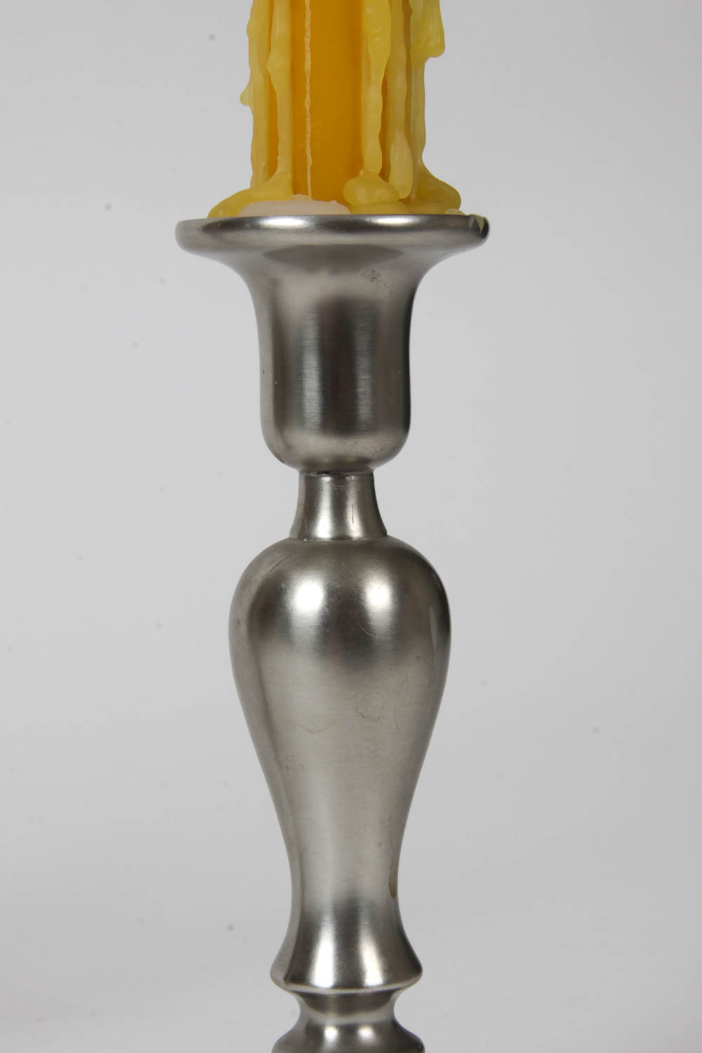 Pair of Royal Holland Pewter Candlestick Holders