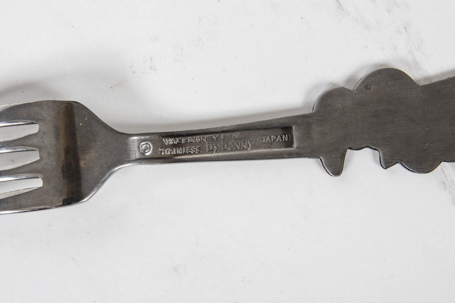 Walt Disney Stainless Steel "Donald Duck" Fork