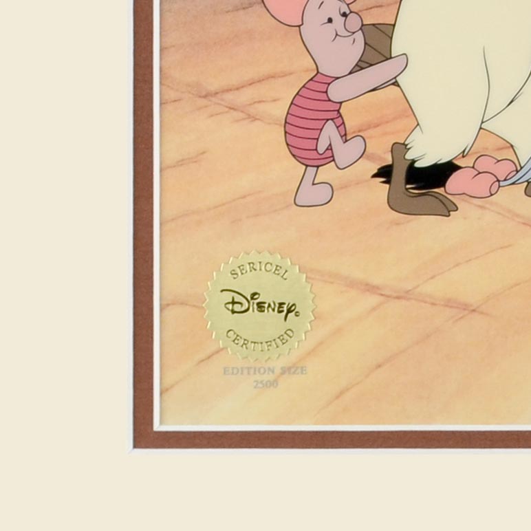 "Fun to be Tigger" Limited Edition Disney Sericel