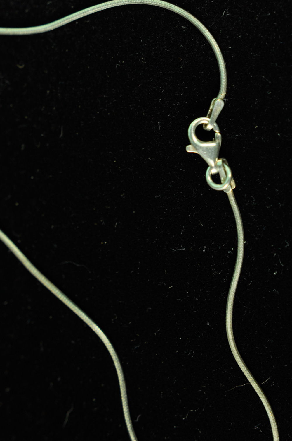 Sterling Carved Puff Heart Locket