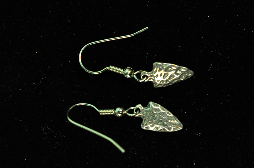 Figural Sterling Silver Dangle Earrings with Southwest Motifs