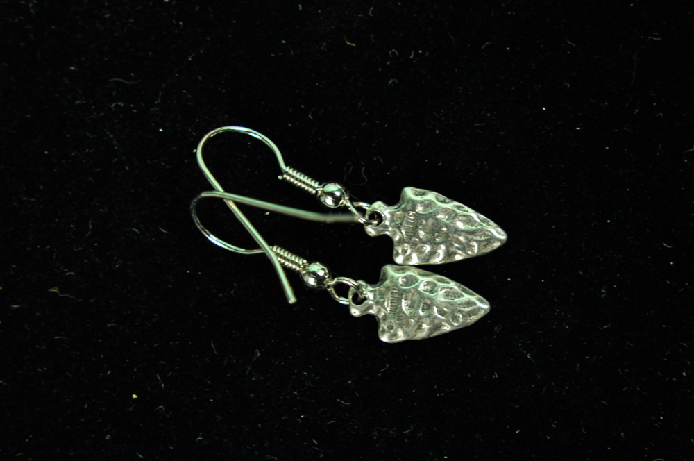 Figural Sterling Silver Dangle Earrings with Southwest Motifs