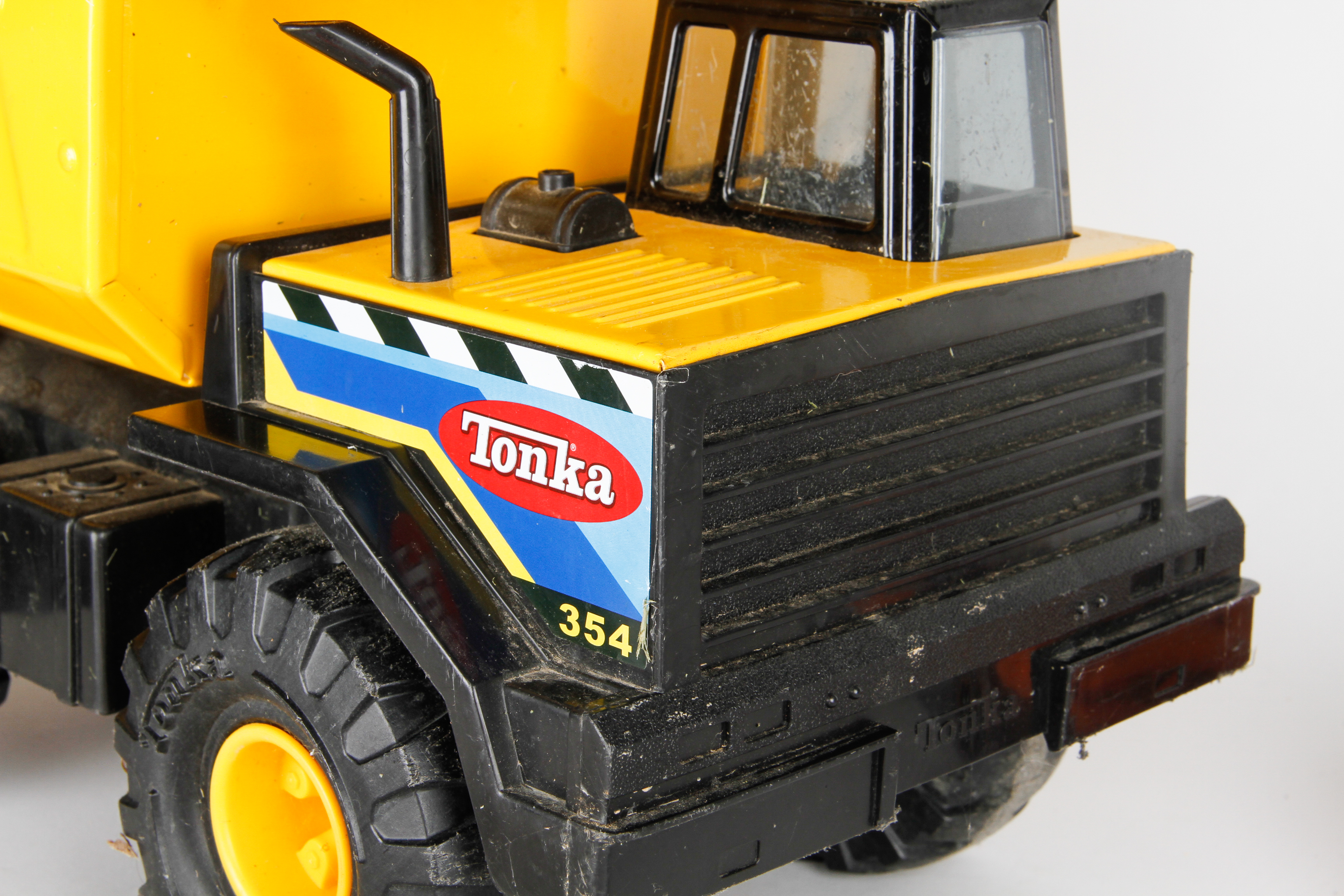 Collection of Toy Trucks and Cars Including Tonka