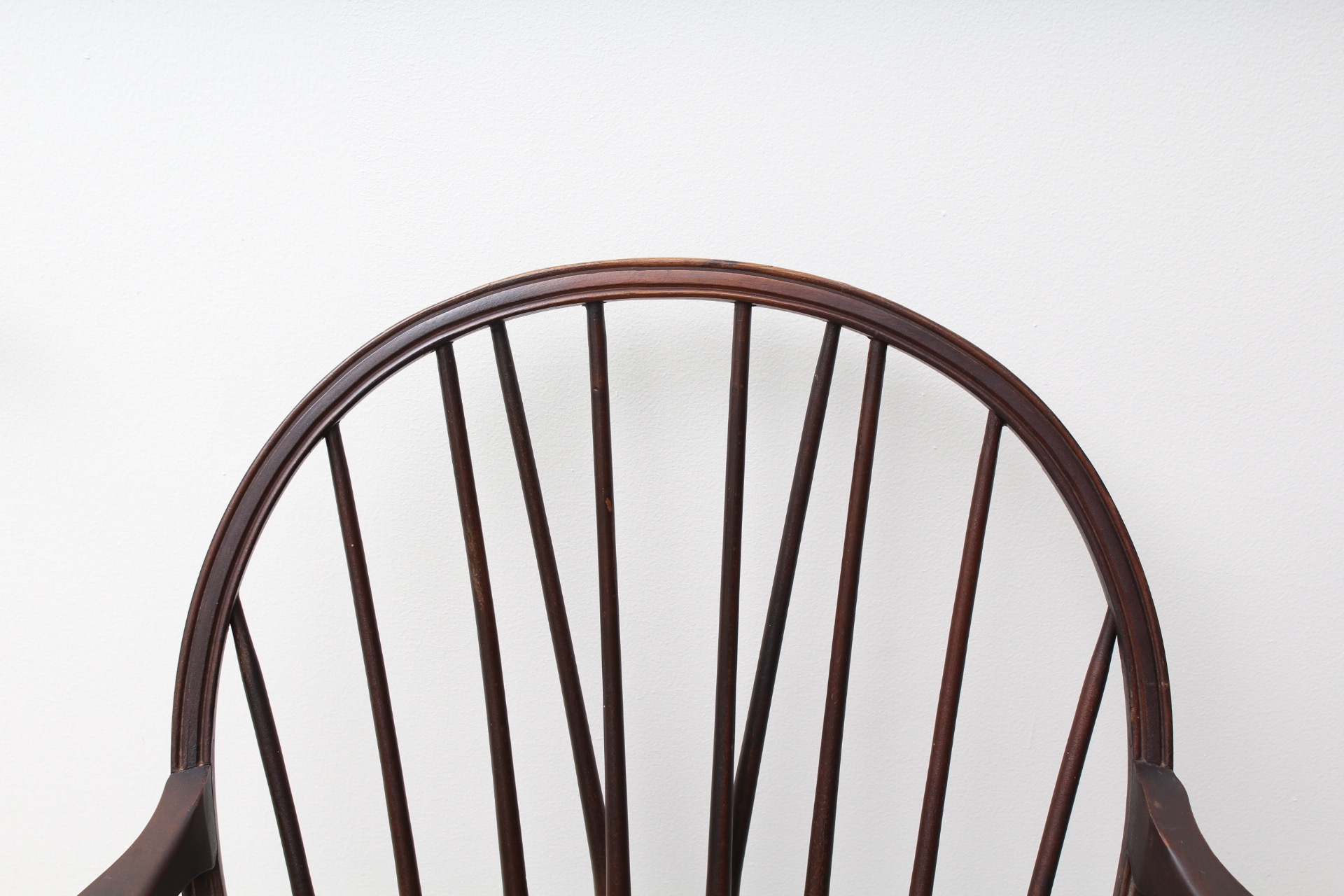 Antique Rush Seat Windsor Chair