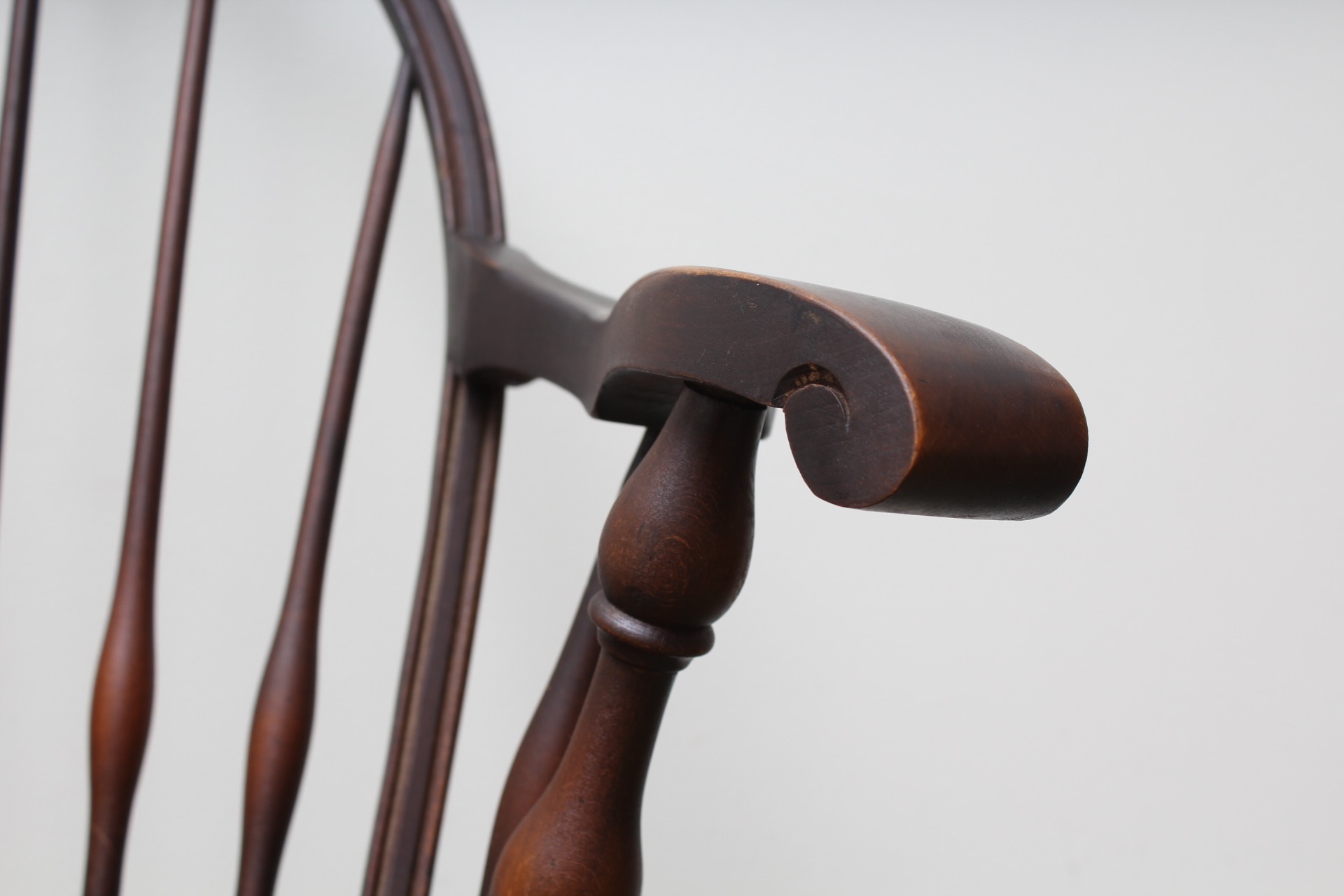 Antique Rush Seat Windsor Chair