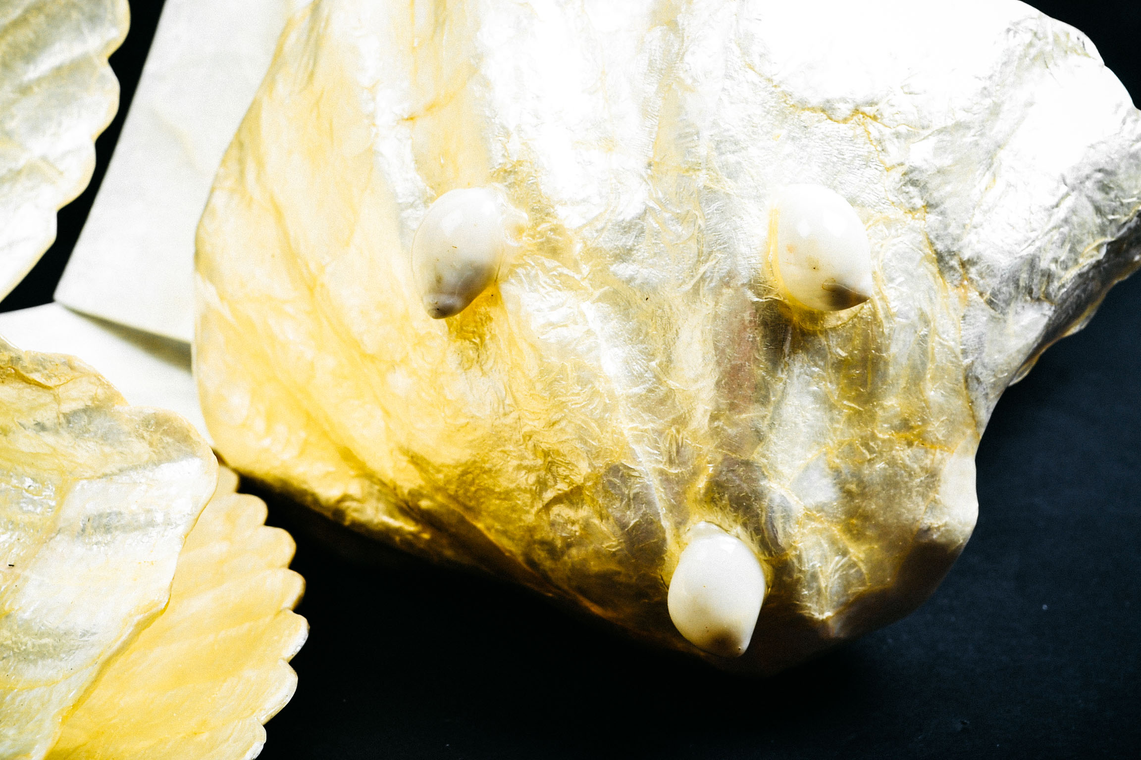 Collection of Capiz Shell Dishes