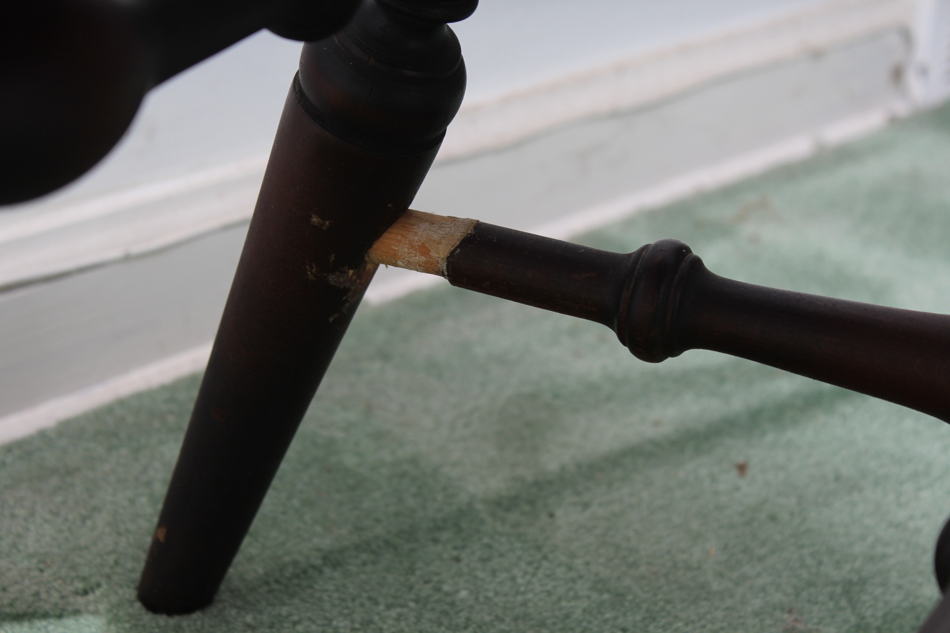 Antique Rush Seat Windsor Chair