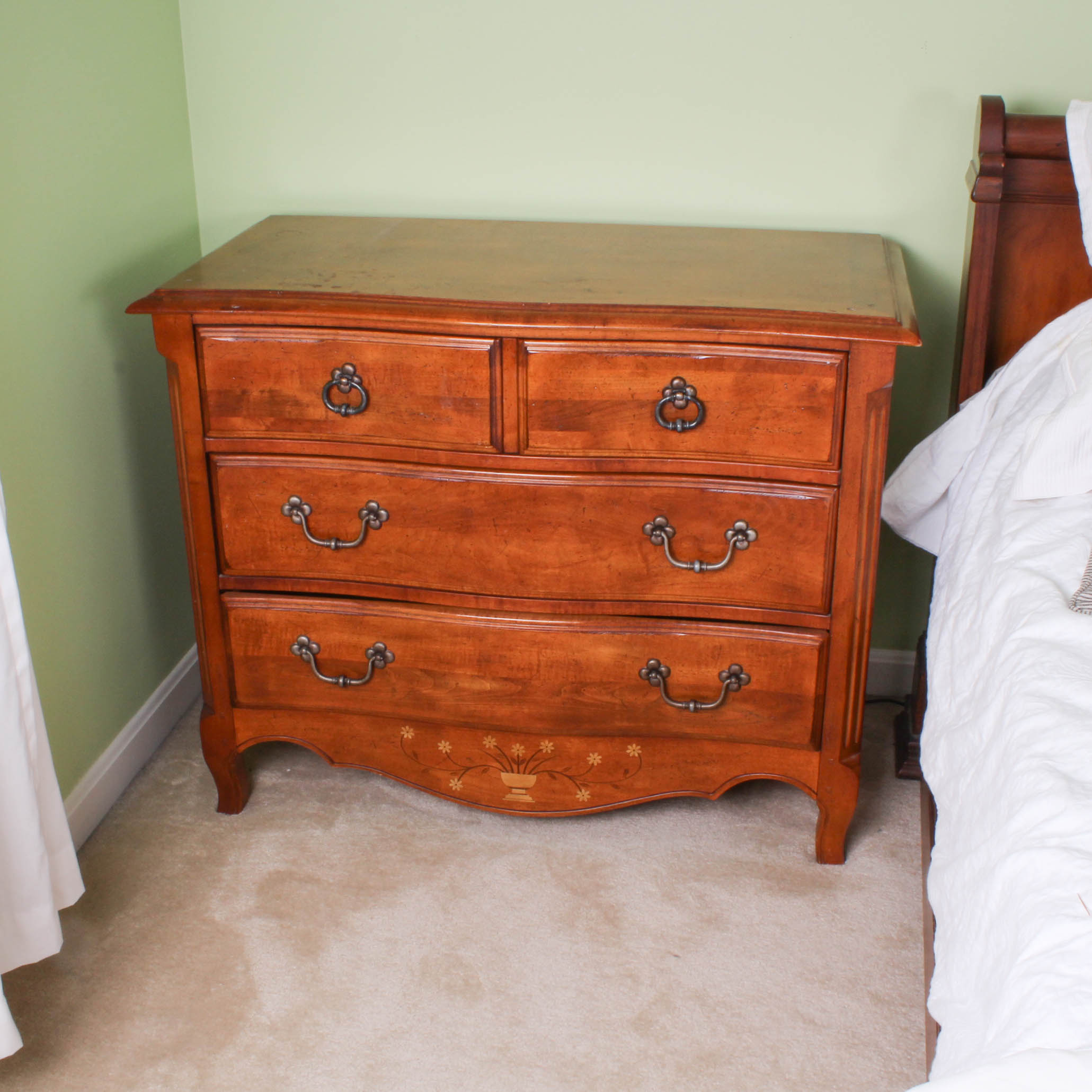 Vintage National Mt. Airy Mahogany Dresser